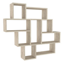 Hanah Home Parola Estantería de Pared Travertino